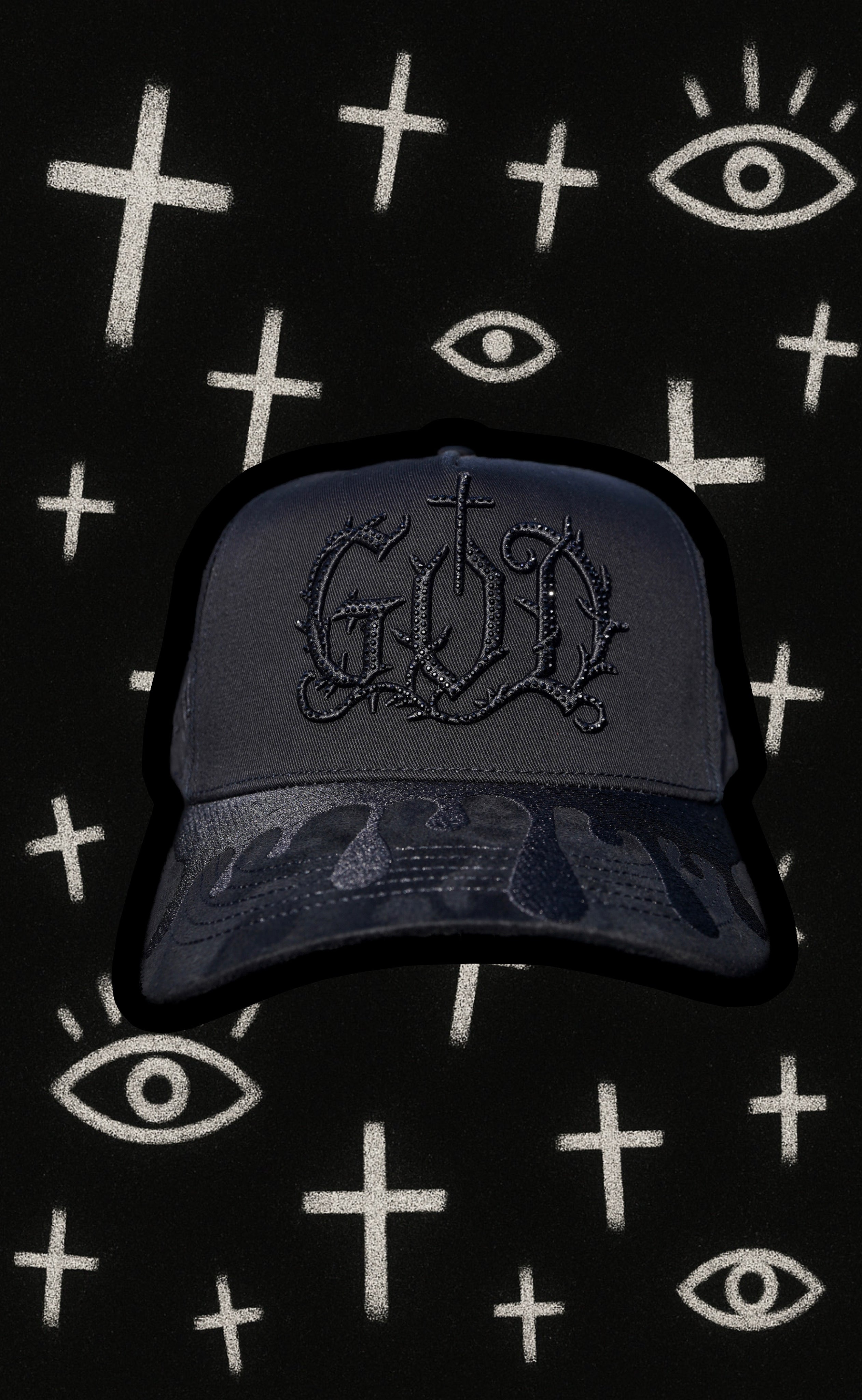 God Hat Revelations 4:7-11 (Black)